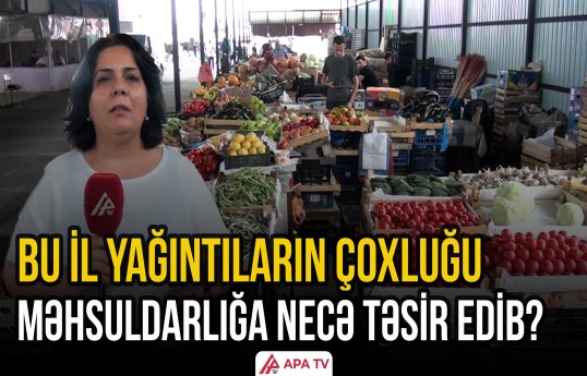 Quba bazarından reportaj: “Yağışlar bizə çox təsir etdi”
                                                