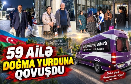 Böyük Qayıdışın növbəti mərhələsi: Daha 284 sakin yurda döndü
                                                