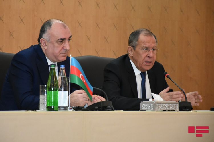 Lavrov: “We will try to adopt joint statement of two ministers and Minsk Group co-chair countries' MFA heads in Bratislava”