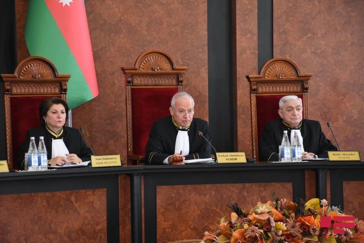 Decision of the Constitutional Court on compliance with the Constitution of the dissolution of the Milli Majlis
