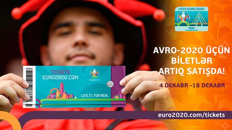 2nd stage of ticket sale for Euro- 2020 starts