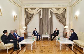 Azerbaijani President  received delegation led by Turkish minister of agriculture and forestry