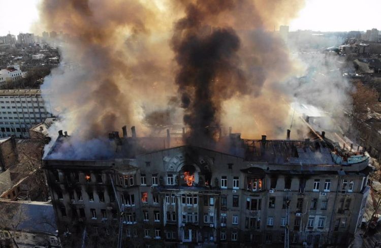 1 dead, 29 hospitalized in central Odesa college fire - UPDATED