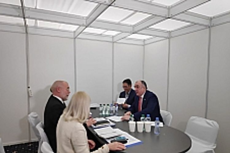 Azerbaijani FM met Deputy FM of Finland