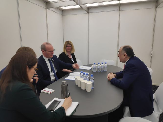 Azerbaijani Foreign Minister meets with the Minister for Foreign Affairs and Trade of Ireland