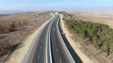 President Ilham Aliyev inaugurated 101-117th km section of Baku-Shamakhi-Yevlakh highway
