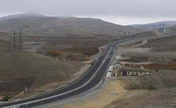 President Ilham Aliyev inaugurated 101-117th km section of Baku-Shamakhi-Yevlakh highway