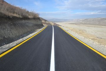 President Ilham Aliyev inaugurated 101-117th km section of Baku-Shamakhi-Yevlakh highway