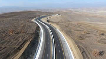 President Ilham Aliyev inaugurated 101-117th km section of Baku-Shamakhi-Yevlakh highway