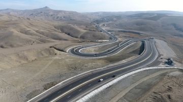 President Ilham Aliyev inaugurated 101-117th km section of Baku-Shamakhi-Yevlakh highway