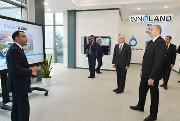 President Ilham Aliyev attended opening of “ASAN Həyat” complex in Shamakhi