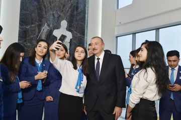 President Ilham Aliyev attended opening of “ASAN Həyat” complex in Shamakhi