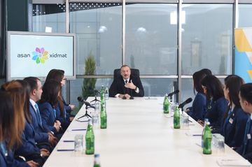 President Ilham Aliyev attended opening of “ASAN Həyat” complex in Shamakhi