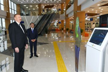 President Ilham Aliyev attended opening of “ASAN Həyat” complex in Shamakhi