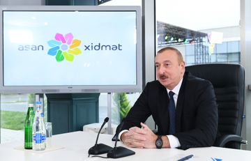 President Ilham Aliyev attended opening of “ASAN Həyat” complex in Shamakhi
