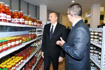 President Ilham Aliyev attended opening of “ASAN Həyat” complex in Shamakhi