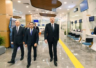 President Ilham Aliyev attended opening of “ASAN Həyat” complex in Shamakhi