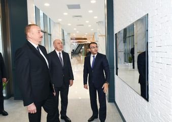 President Ilham Aliyev attended opening of “ASAN Həyat” complex in Shamakhi