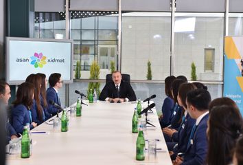 President Ilham Aliyev attended opening of “ASAN Həyat” complex in Shamakhi