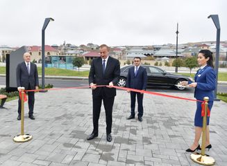 President Ilham Aliyev attended opening of “ASAN Həyat” complex in Shamakhi