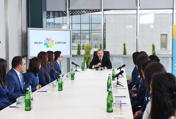 President Ilham Aliyev attended opening of “ASAN Həyat” complex in Shamakhi
