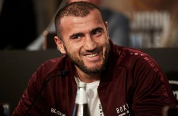 Azerbaijani boxer Mahammadrasul Majidov knockouts Tom Little in two rounds - PHOTOSESSION - VIDEO