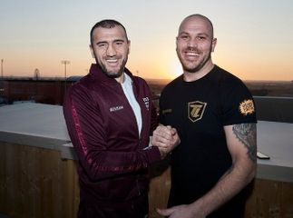 Azerbaijani boxer Mahammadrasul Majidov knockouts Tom Little in two rounds - PHOTOSESSION - VIDEO
