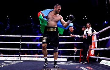 Azerbaijani boxer Mahammadrasul Majidov knockouts Tom Little in two rounds - PHOTOSESSION - VIDEO