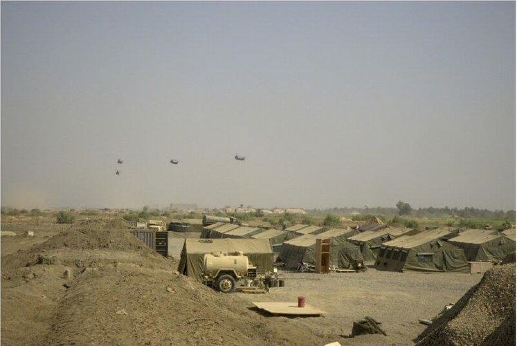 Six wounded as four rockets hit military base near Baghdad International Airport