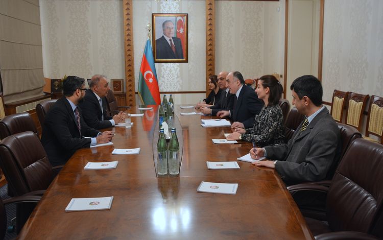 Azerbaijani FM receives Pakistani Ambassador upon the termination of his diplomatic tenure