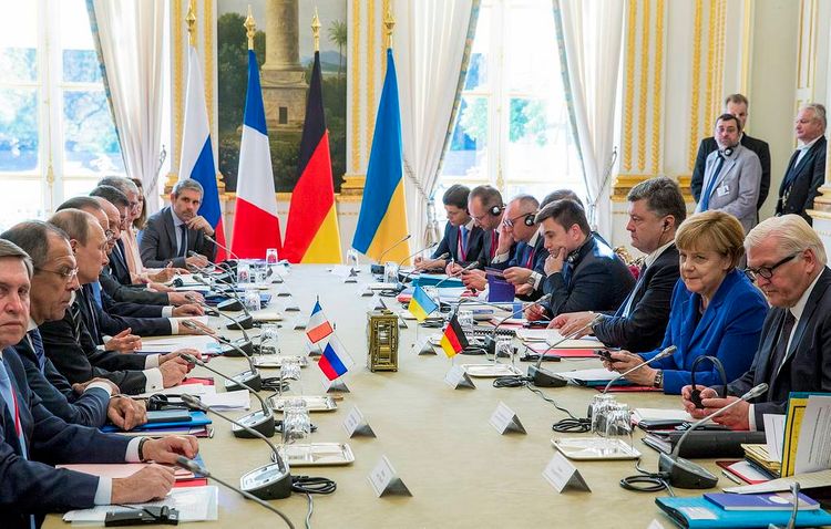 Normandy Four leaders adopted communique following Summit in Paris