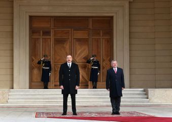 Official welcoming ceremony held for King Abdullah II of Jordan in Baku