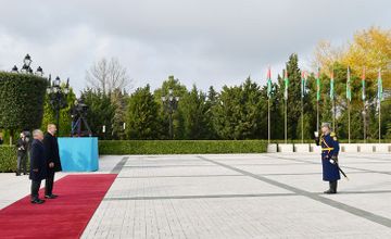 Official welcoming ceremony held for King Abdullah II of Jordan in Baku