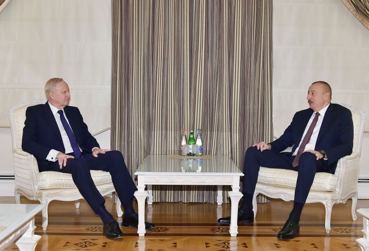 Azerbaijani President receives BP CEO - UPDATED