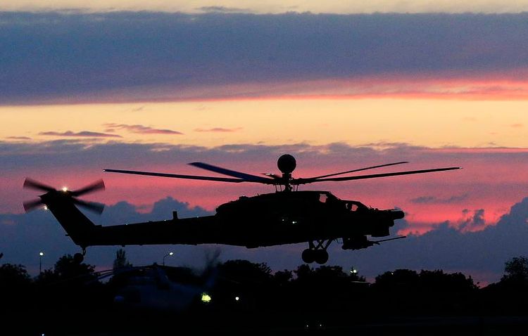 Flight data recorders from Mi-28 military helicopter found