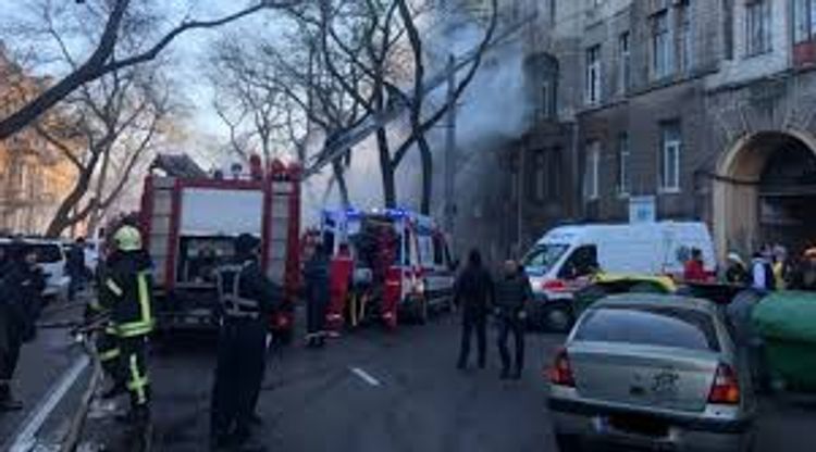 Death toll in Ukraine's Odessa fire rises to 16