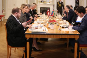 Azerbaijani FM meets with Latvian President - UPDATED