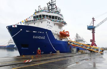 President Ilham Aliyev attended ceremony to launch first tanker built at Baku Shipyard