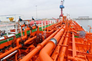 President Ilham Aliyev attended ceremony to launch first tanker built at Baku Shipyard