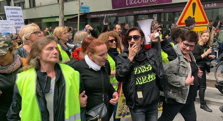 Yellow Vests protesters gather for rally in Paris