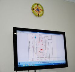 Operational meeting dedicated to extinguishing the fire, broken out in EuroHome, held in Azerbaijani MES