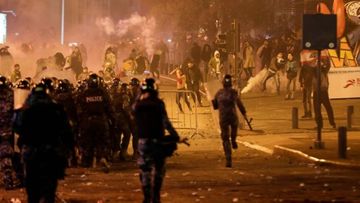 Over 50 people injured in protests in Beirut
