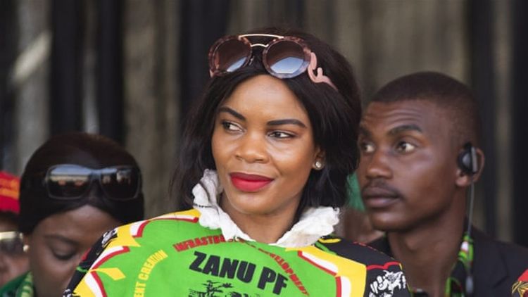 Zimbabwe vice president's wife charged with his attempted murder