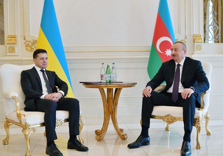 Presidents of Azerbaijan and Ukraine held one-on-one meeting