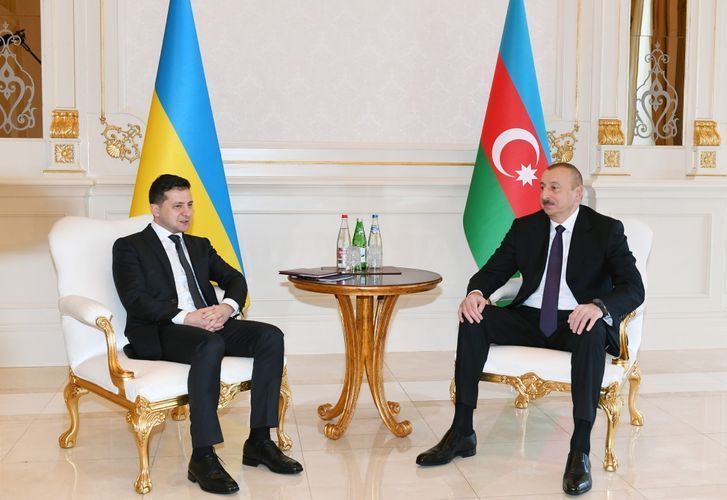Azerbaijani, Ukrainian presidents made press statements - UPDATED