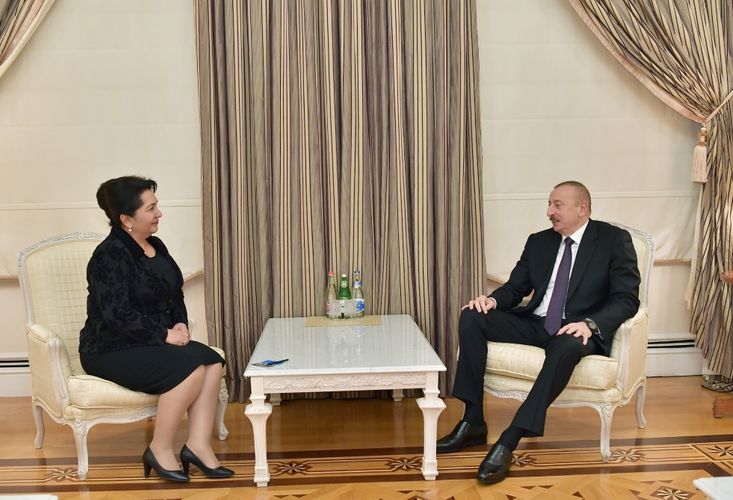President Ilham Aliyev received chairperson of Senate of Uzbek Oliy Majlis - UPDATED