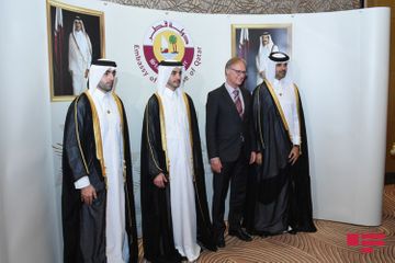 Official reception held on occasion of Qatar's National Day