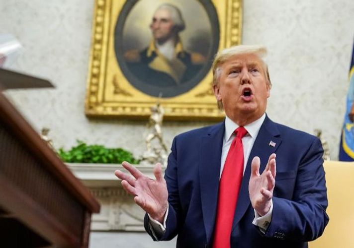 Trump accuses Democrats of 'attempted coup' on eve of impeachment vote