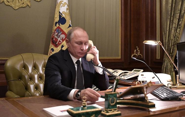 Putin and Macron held telephone conversation