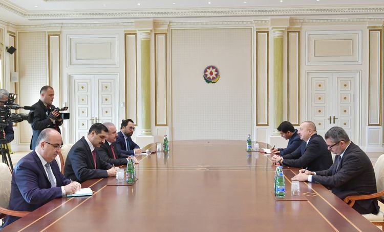 President Ilham Aliyev received Speaker of Grand National Assembly of Turkey